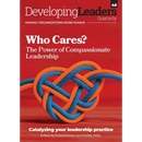 Developing Leaders Quarterly - Who Cares? - issue 46