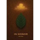 In Honor
