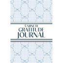 5-Minute Gratitude Journal (Blue Bows & Gingham): 6"x9" Guided Gratitude Journal with Five 1-Minute Daily Prompts, Motivational Quotes and Goal Reflec
