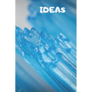 Ideas: 90 Pages of 6 X 9 Inch White Numbered Pages No Lines