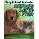 Easy to Read Dot-to-Dot Animals: Large Print Puzzles from 347 to 615 Dots