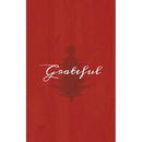 Grateful: A Red Hardcover Decorative Book for Decoration with Spine Text to Stack on Bookshelves, Decorate Coffee Tables, Christmas Decor, Holiday Dec