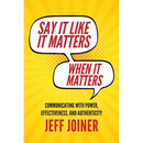 Say It Like It Matters When It Matters: Communicating with Power, Effectiveness, and Authenticity