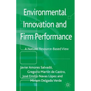 Environmental Innovation and Firm Performance: A Natural Resource-Based View