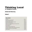 Thinking Local in Tompkins County: Articles from TCLocal.org, Vol. 2
