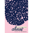 Coordinate Your Chaos To-Do List Notebook: 120 Pages Lined Undated To-Do List Organizer with Priority Lists (Medium A5 - 5.83X8.27 - Pink with Blue La