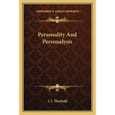 Personality And Personalysis