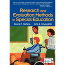 Research and Evaluation Methods in Special Education