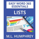 Word 365 Lists