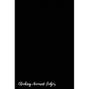 Checking Account Ledger: Checking Account Register,6 Column Personal Record Tracker Log Book, Black Background