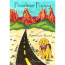 Fearless Puppy on American Road