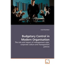 Budgetary Control in Modern Organisation