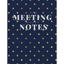 My Boring Meeting Survival Guide and Notes: 8.5x11 Meeting Notebook and Puzzle Book