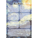 Weekly Planner Notepad: Van Gogh Starry Night, Daily Planning Pad for Organizing, Tasks, Goals, Schedule