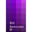 Bill Reminder: Empty bill payment list pages for your expenses.