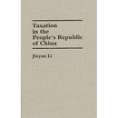 Taxation in the People's Republic of China