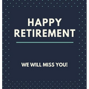 Happy Retirement Guest Book (Hardcover): Guestbook for retirement, message book, memory book, keepsake, retirment book to sign