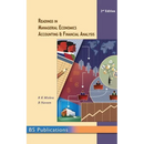 Readings in Managerial Economics, Accounting and Financial Analysis