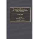 Biographical Dictionary of the United States Secretaries of the Treasury, 1789-1995