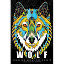 Wolf Coloring Book for Adults: (Perfectly Portable Pages)(On-The-Go! Coloring Book)