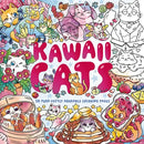 Kawaii Cats: 50 Purr-Fectly Adorable Coloring Pages
