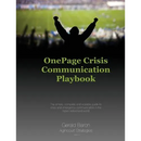 One Page Crisis Communication Playbook