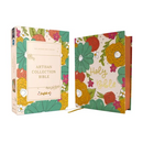 Niv, Artisan Collection Bible, Cloth Over Board, Multi-Color/Floral, Red Letter, Comfort Print