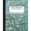 Comp Notebook: Van Gogh Almond Blossom Wide Ruled Composition Notebook Journal for Students, College, School, Office, Work