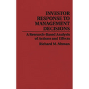 Investor Response to Management Decisions: A Research-Based Analysis of Actions and Effects