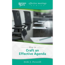How to Craft an Effective Agenda
