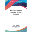 The Fate Of Small Business In Nazi Germany