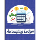accounting ledgers for bookkeeping: Accounting General Ledge, sustained and long lasting tracking and record keeping Size:8.5"x11" in 100