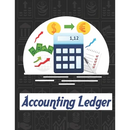 accounting ledgers: for bookkeeping Accounting General Ledge, sustained and long lasting tracking and record keeping Size:8.5"x11" in 100