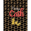 Petty Cash: 6 Column Payment Record Tracker - Manage Cash Going In & Out - Simple Accounting Book - 8.5 x 11 inches Compact - 120 Pages